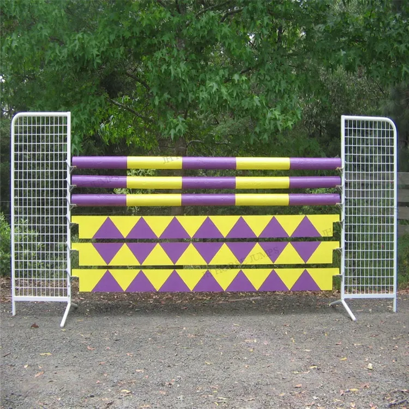 Horse Jump Manufacturer - Gate Classic Outdoor Equestrian Competition Obstacles Metal Keyhole