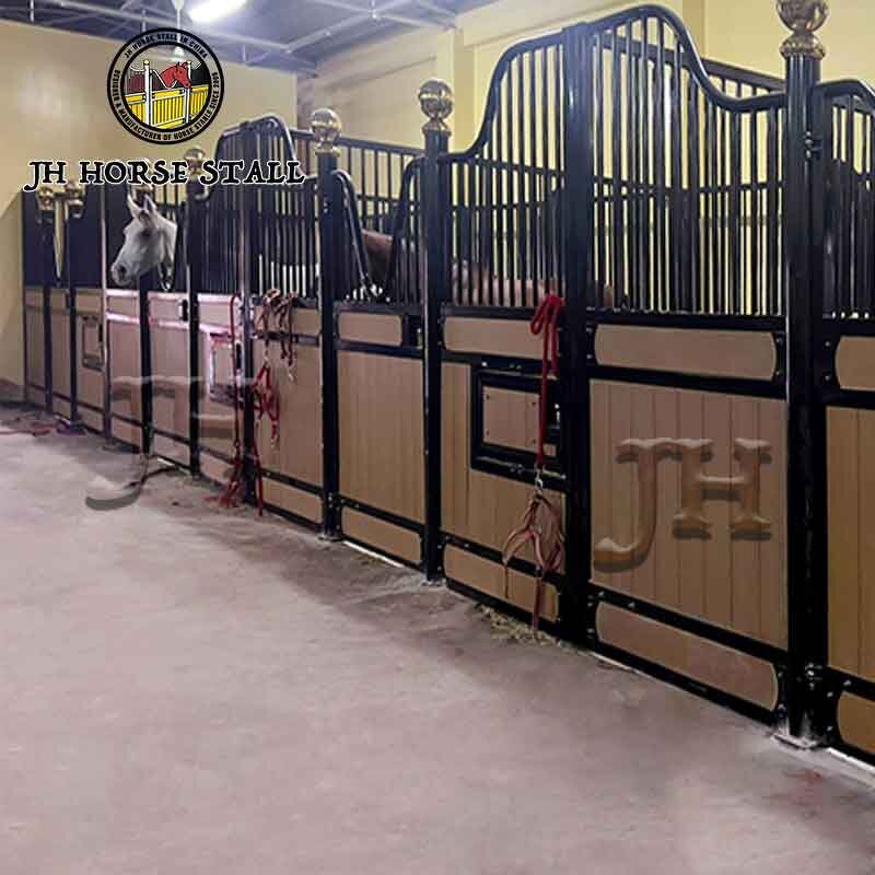 Horse Stall Front Panel Manufacturer - Heavy Duty Stainless Steel Anti-kick Panels for Professional