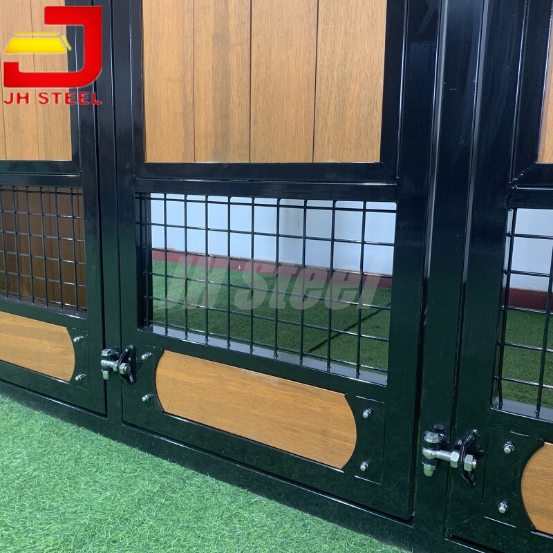 Horse Stalls Panels Manufacturer - High Quality Bamboo Wood Cupboards Multiple Swing Door Shelter