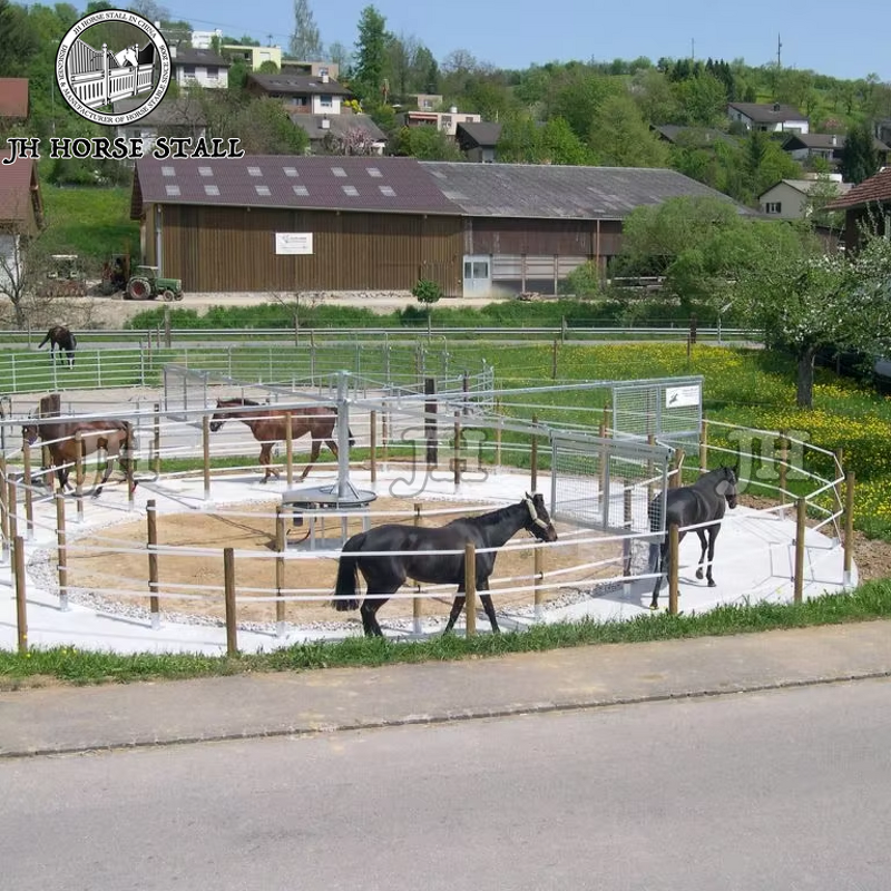 Horse Walker Machine Manufacturer - Portable Affordable Light-Duty for Small Farms