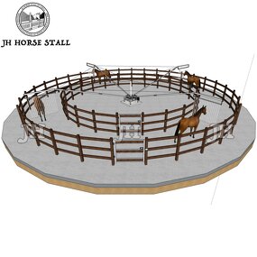 Horse Walker Manufacturer - Weather Resistant Multiple Options Hot-Dip Galvanized