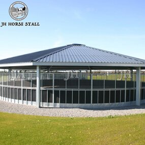 Horse Walker Manufacturer - High-Strength Galvanized Steel Automatic for Training