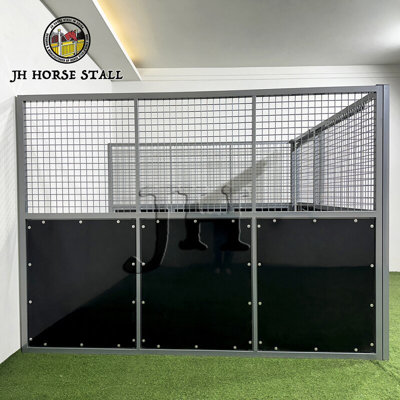 Horse Stall Boxes Manufacturer - Affordable Prefabricated HDPE Portable Panels Outdoor Mobile