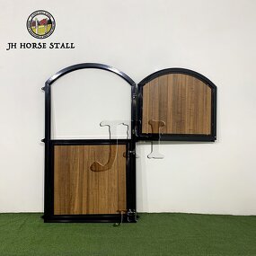 Horse Stall Fronts Manufacturer - Prefab Barns Door HDG Dutch Door With Window