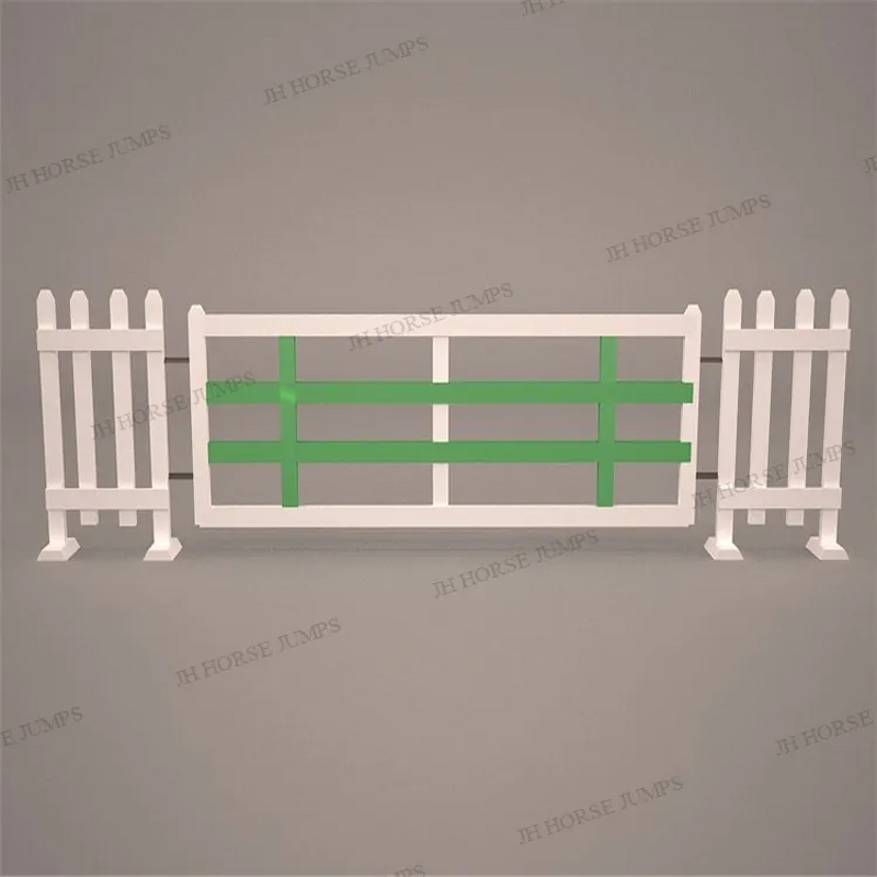 Horse Jump Manufacturer - Gate Classic Outdoor Equestrian Competition Obstacles Metal Keyhole