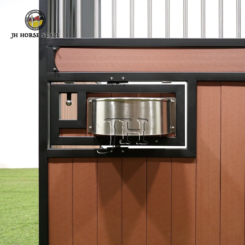 Horse Stable Front Manufacturer - 100% Customized Size Safety Design Bamboo Socializing Window