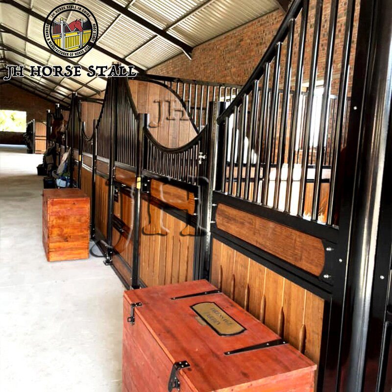 Horse Stable Manufacturer - Customized Bamboo Powder Coated Modular Stalls