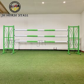 Horse Show Jump Poles Manufacturer - Wood Bars with Cut Rails for Jumping Courses