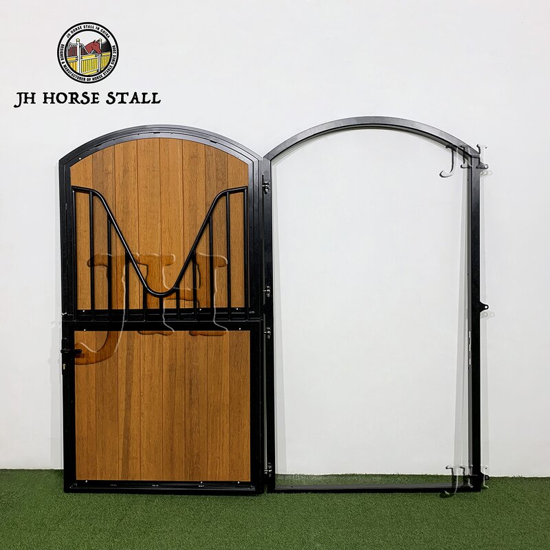 Horse Stall Fronts Manufacturer - Prefab Barns Door HDG Dutch Door With Window