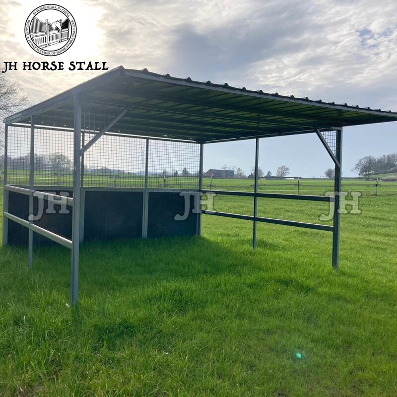 Horse Stalls Equipment Manufacturer - Temporary HDPE Prefab Modular Portable Shelter for Horses