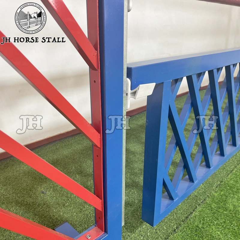 Horse Jump Block Manufacturer - European Race Colorful Aluminum with Keyhole Track