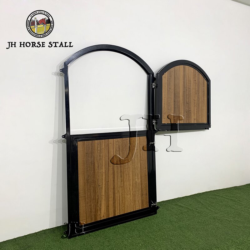Horse Stall Fronts Manufacturer - Prefab Barns Door HDG Dutch Door With Window