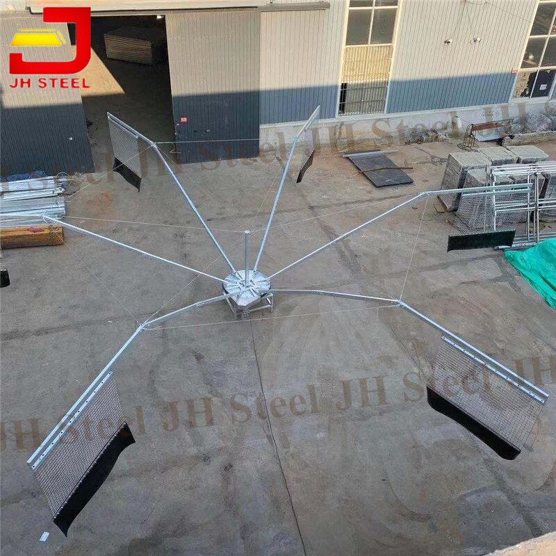 Horse Walking Machine Manufacturer - China Fully Hot Dipping Galvanized for Training Economize