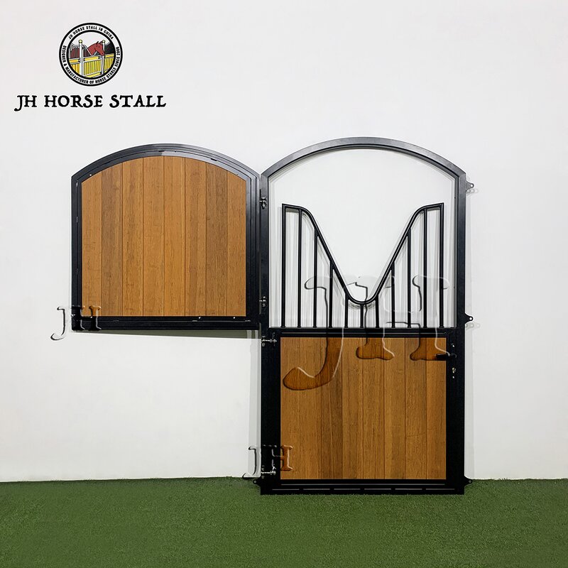 Horse Stall Doors Manufacturer - Stable Roof Window Swing Wood Barn Dutch Door Solid Brass Bolt