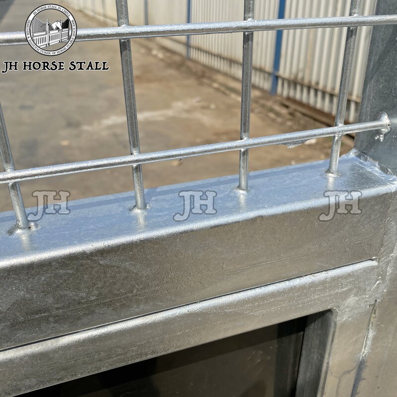 Horse Stables Manufacturer - Hot Dipped Galvanized Steel Portable Movable HDPE Temporary