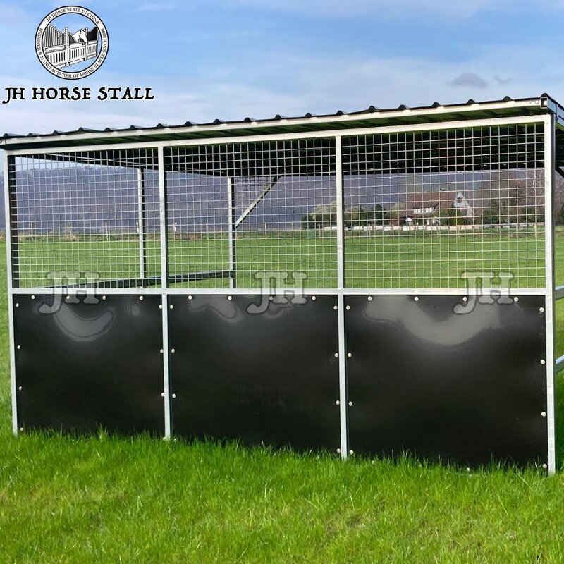 Horse Stalls Equipment Manufacturer - Temporary HDPE Prefab Modular Portable Shelter for Horses