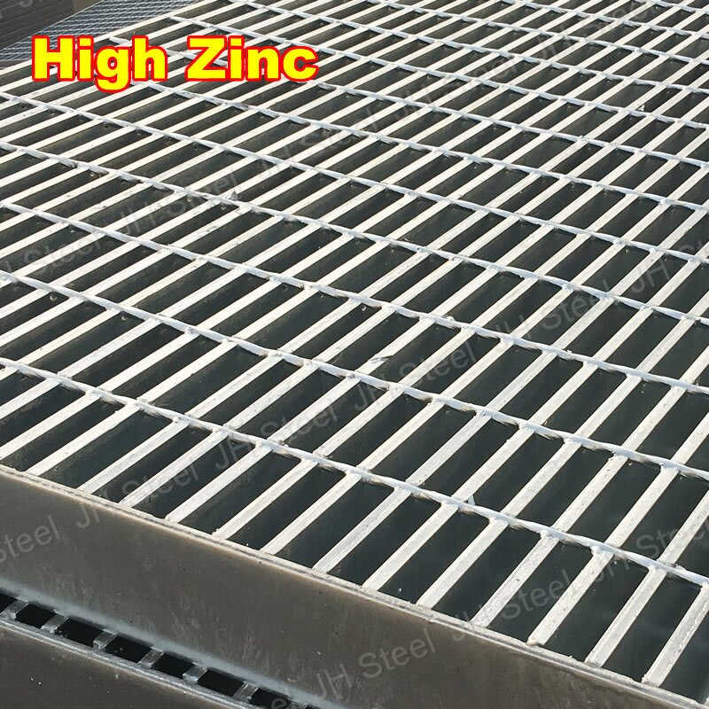 Floor Grating Treads Manufacturer - High Strength Hot Dip Galvanized for Steps Drainage Covers