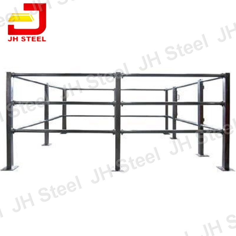 Horse Paddock Fencing Manufacturer - Round Pipe Fence Panels for Farm