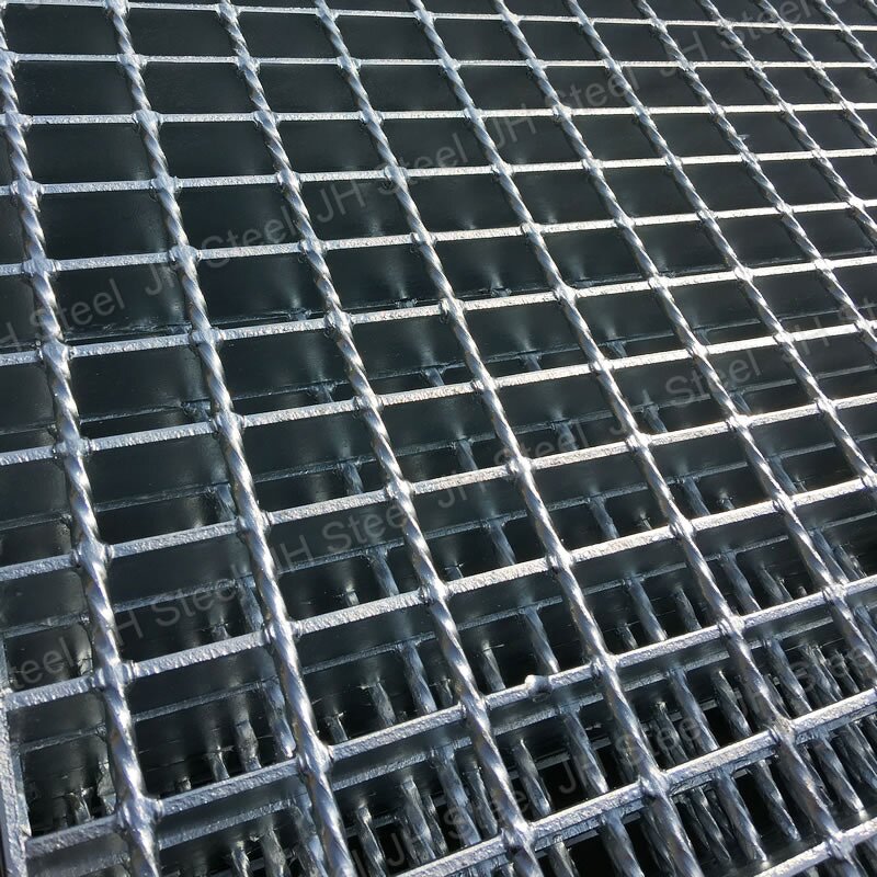 Floor Grating Treads Manufacturer - High Strength Hot Dip Galvanized for Steps Drainage Covers
