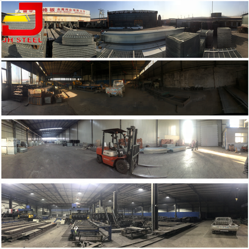 Steel Grating Manufacturer - Outdoor Galvanized Anti Slip Iron Metal Plate Stair Treads