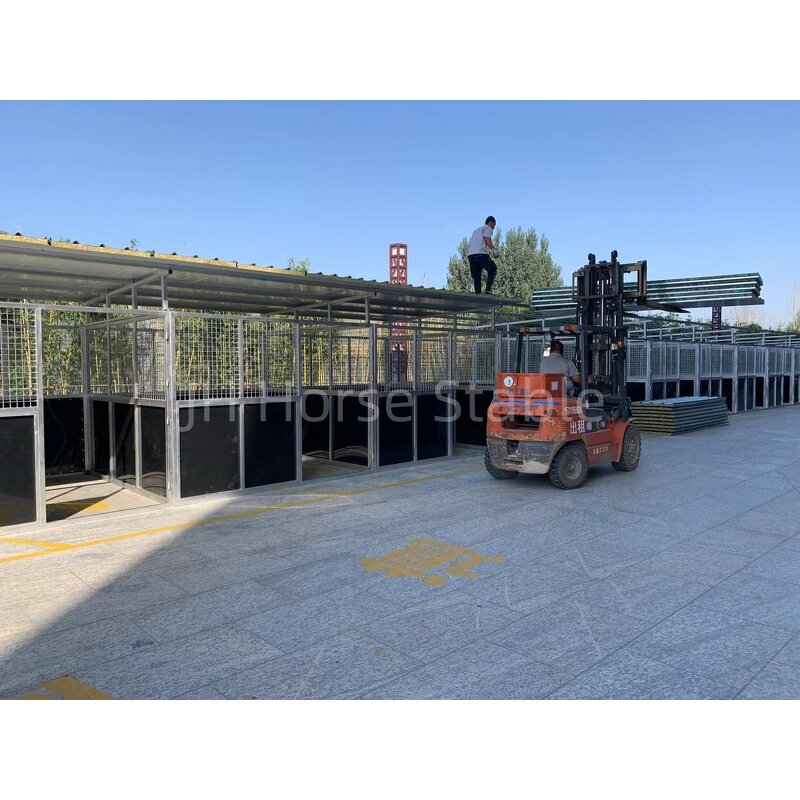Horse Stables Manufacturer - Prefabricated Custom Build Various Infill Quick Assembly