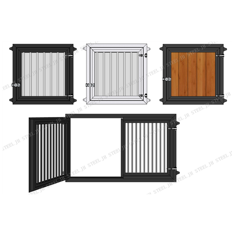 Horse Barn Stall Window Manufacturer - China Factory Heavy Duty Customized Yoke or Bamboo Infill