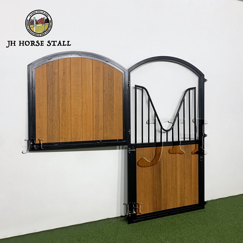 Horse Stall Doors Manufacturer - Stable Roof Window Swing Wood Barn Dutch Door Solid Brass Bolt