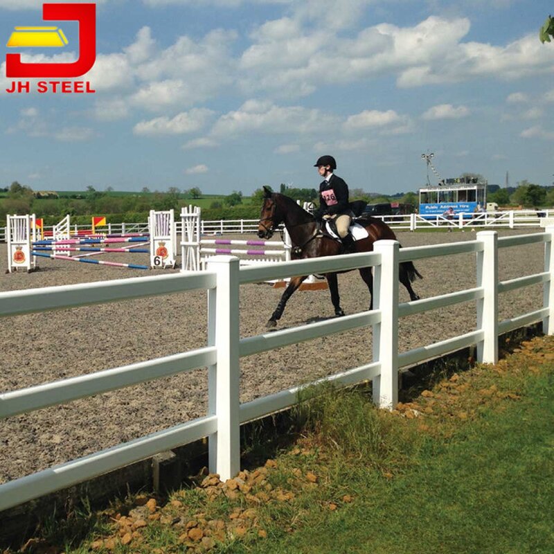 PVC Horse Paddock Fence Manufacturer - 100% Virgin Vinyl Strong UV Protection