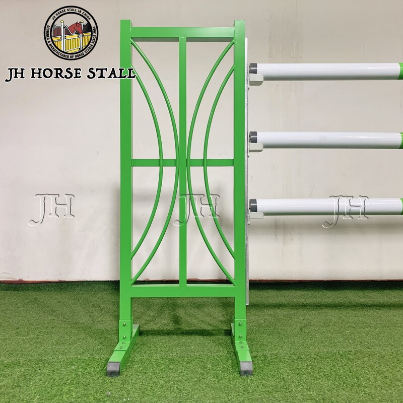 Horse Show Jump Poles Manufacturer - Wood Bars with Cut Rails for Jumping Courses