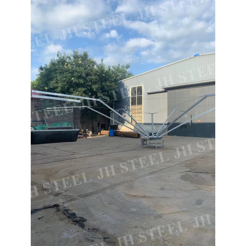 Horse Walker Trainer Manufacturer - Equine Exercise Machine With Fence and Roof