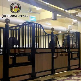 Horse Stall Front Panel Manufacturer - Heavy Duty Stainless Steel Anti-kick Panels for Professional