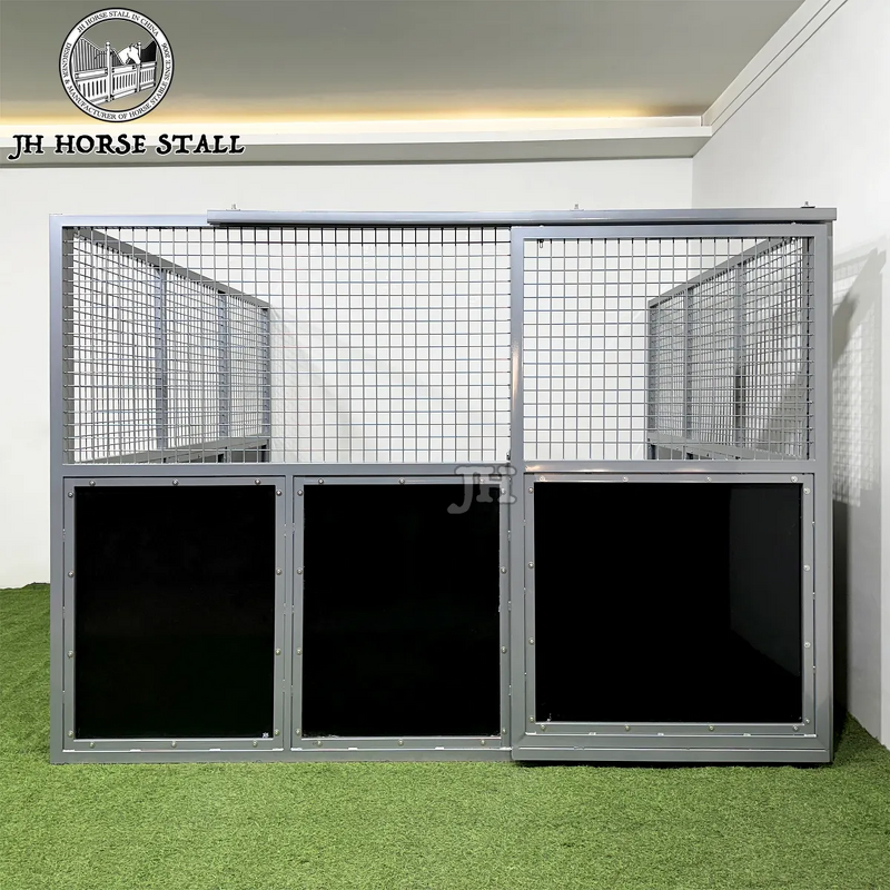 Horse Stall Boxes Manufacturer - Affordable Prefabricated HDPE Portable Panels Outdoor Mobile