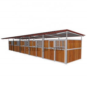 Horse Stables Manufacturer - Prefabricated Custom Build Various Infill Quick Assembly