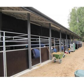 Horse Stables Manufacturer - Economical Heavy Duty Portable 10mm HDPE Infill Quick Installation