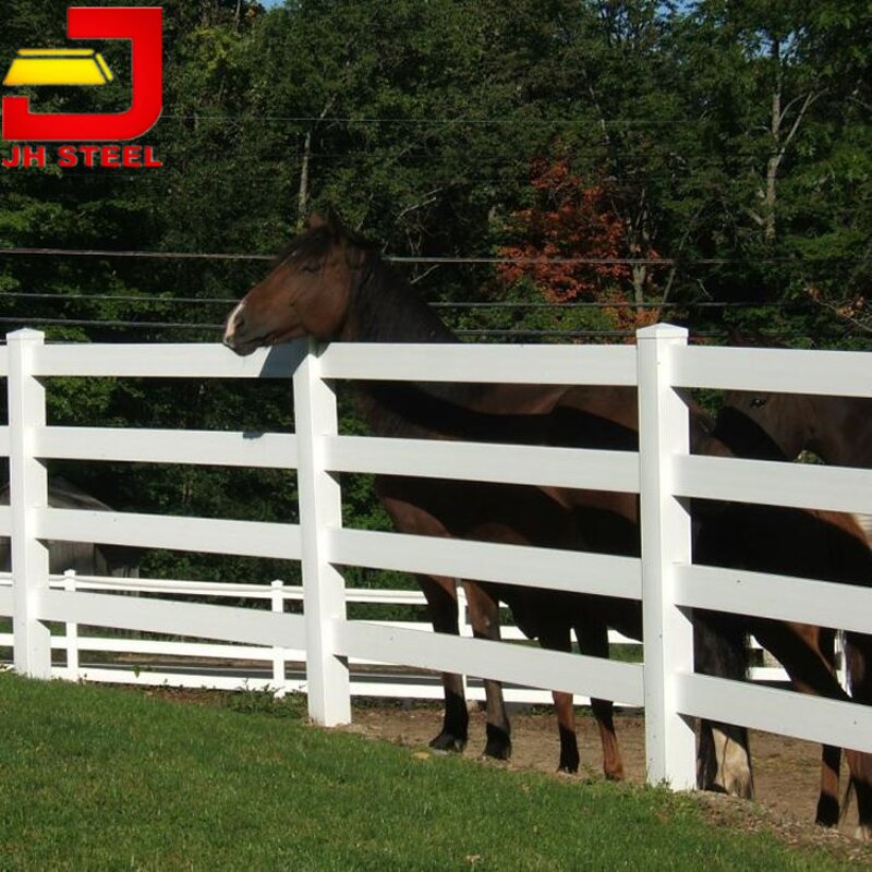 PVC Horse Paddock Fence Manufacturer - 100% Virgin Vinyl Strong UV Protection