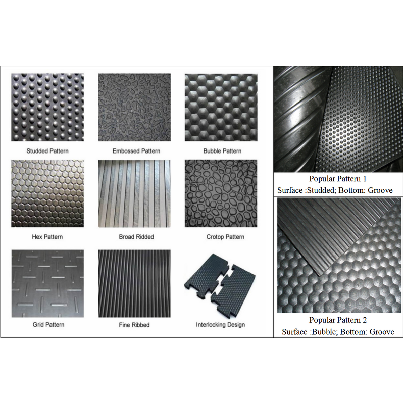 Horse Stable Mats Manufacturer - New Design Durable Animal Mating Cow Mats for Sale