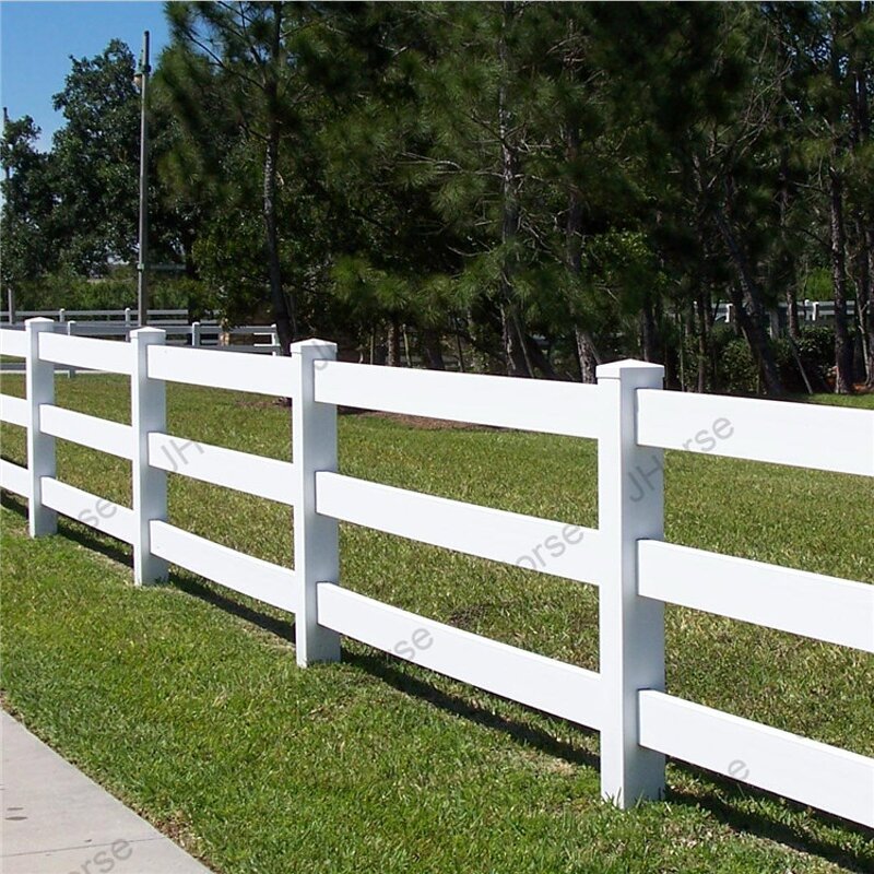 PVC Fence Manufacturer - Hot Sale Plastic White Easily Assembled for Farm Ranch