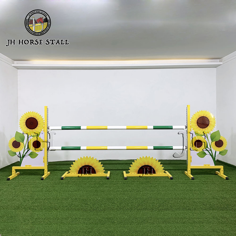 Horse Jumps Barrier Manufacturer - Outdoor Anti Rust Beautiful Aluminum Racing Training Fence