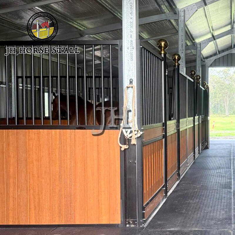 Horse Stable Kits Manufacturer - Portable Bamboo Box New Style Sliding Door