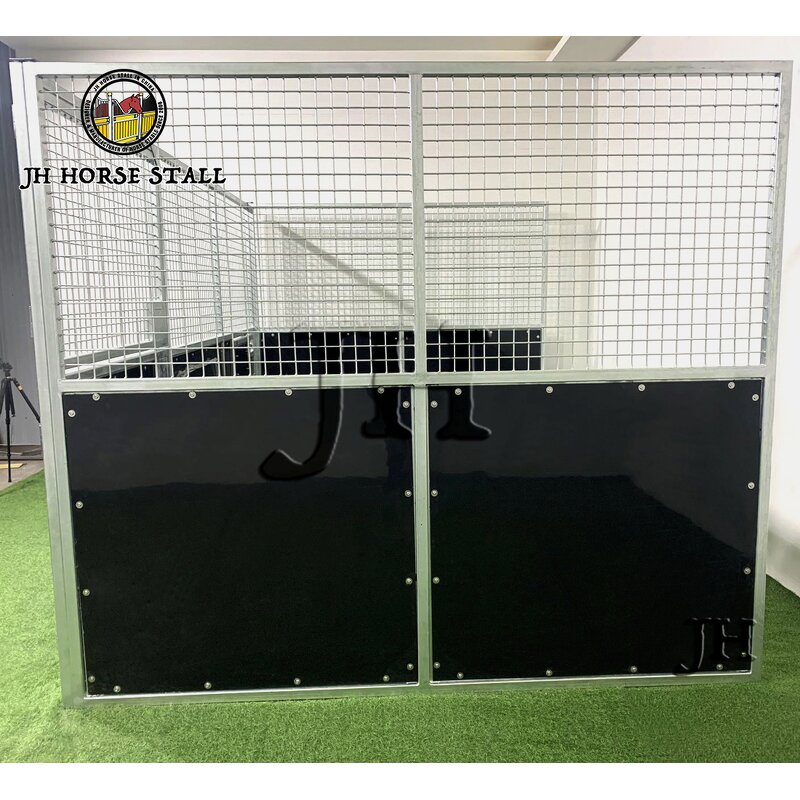 Horse Stalls Box Manufacturer - Cheap HDPE Mobile Portable Temporary Easy Install Sliding Door