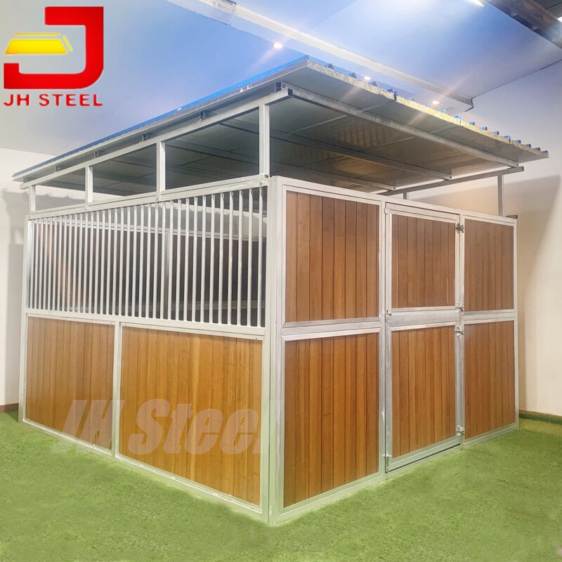 Horse Stables Manufacturer - Prefabricated Custom Build Various Infill Quick Assembly