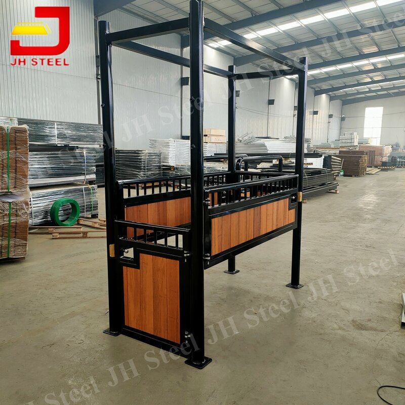 Horse Stock Manufacturer - Hot Selling Building Luxury Steel Frame Useful Equipment