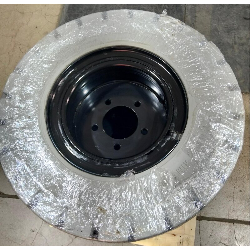 Boom Lift Solid Tire Manufacturer - Haulotte HA12IP HA15IP 7.00-12 23x10-12 Non Marking with Rim