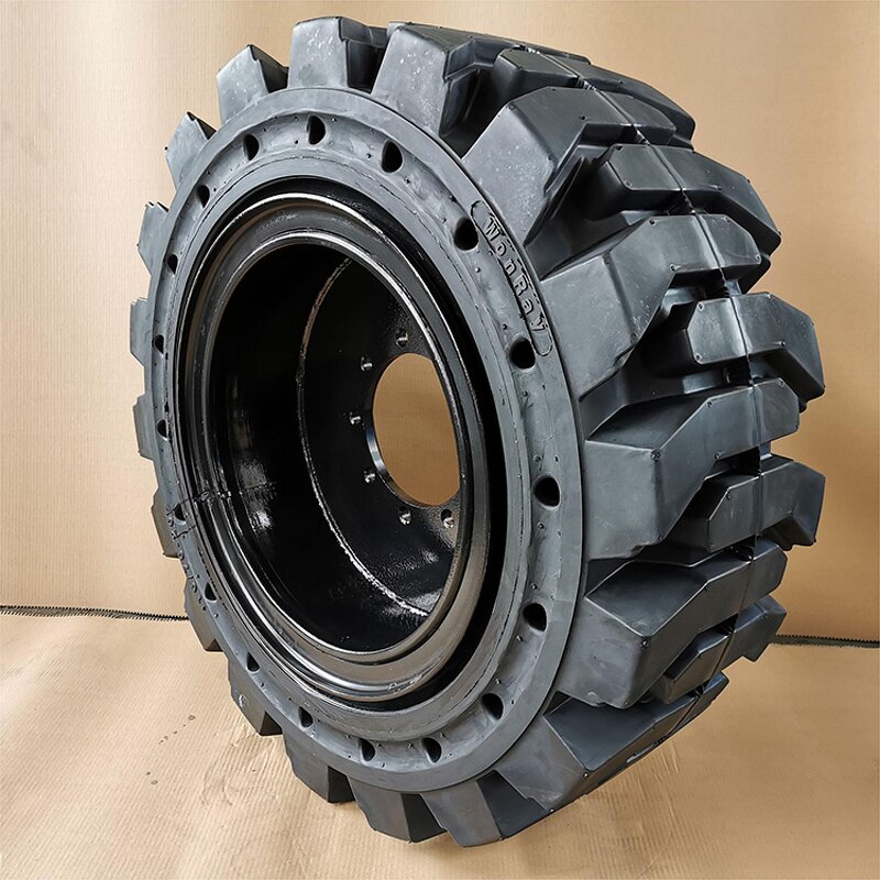 Solid Tire Manufacturer - Front Loader JD 244J with Rim 8 Holes 16/70-20 405/70-20