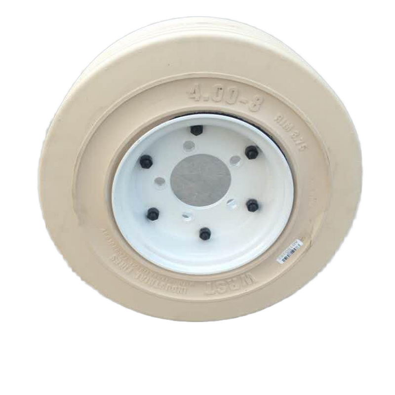 Solid Tires Manufacturer - Special Small for Snorkel S1930E 2.00-8 12x4 310mmx100mm White
