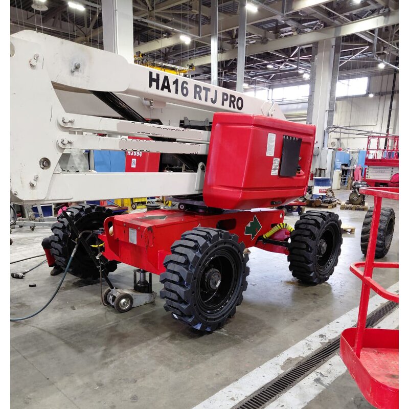 Skid Steer Solid Tire Manufacturer - Haulotte HA16RTJ PRO HA20RTJ 36x14-20 850x340