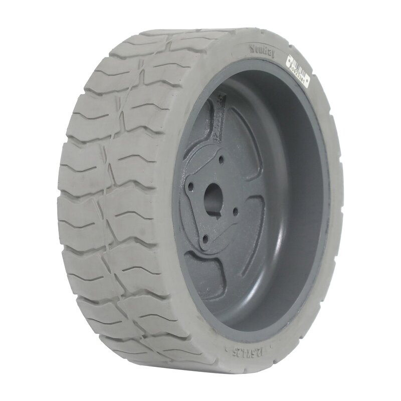 Solid Rubber Tires Manufacturer - for Aerial Work Platform 15x5 Scissor Lift 500kg Load