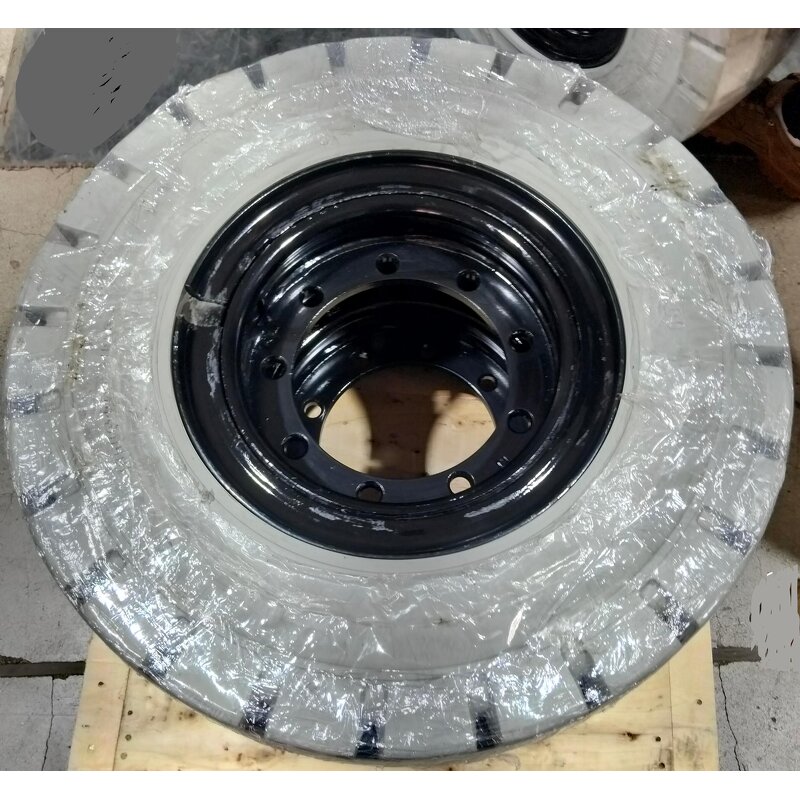 Boom Lift Solid Tire Manufacturer - Haulotte HA12IP HA15IP 7.00-12 23x10-12 Non Marking with Rim