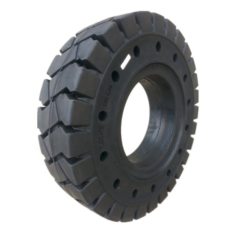 Solid Forklift Tire Manufacturer - 650-10 6.50-10 Ball Bearing for Construction