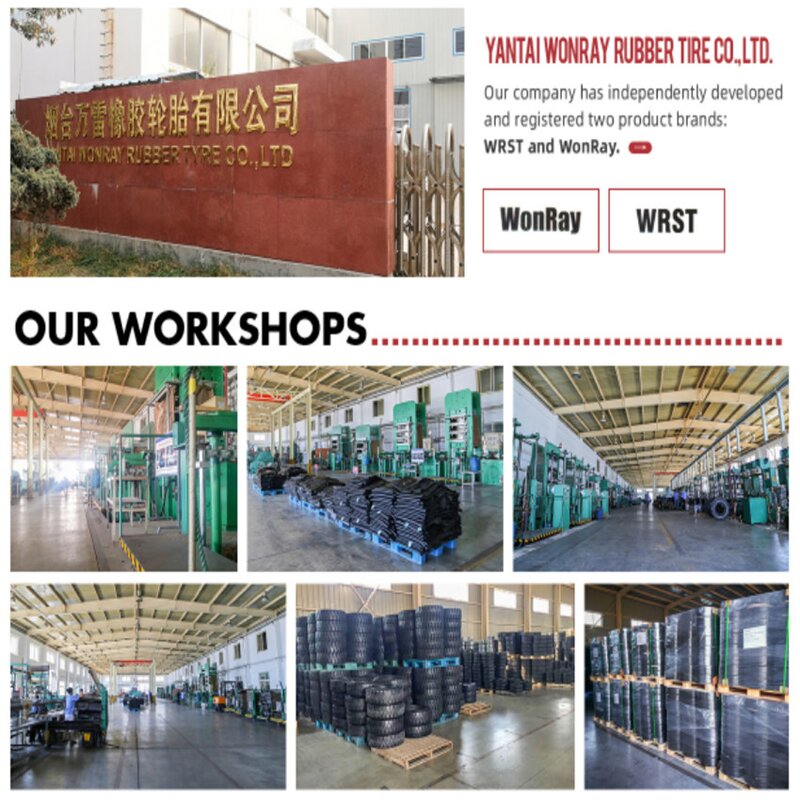 Nylon Forklift Tires Manufacturer - 300-15 PR18 and 7.00-12 14PR Bias Pneumatic